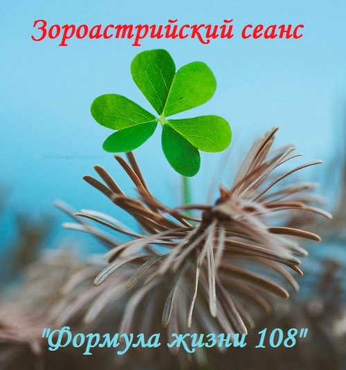 Формула жизни 108