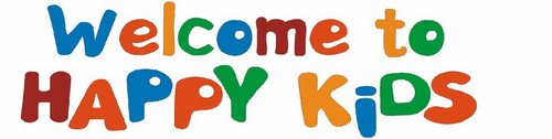 Логотип компании Happy Kids, детский центр